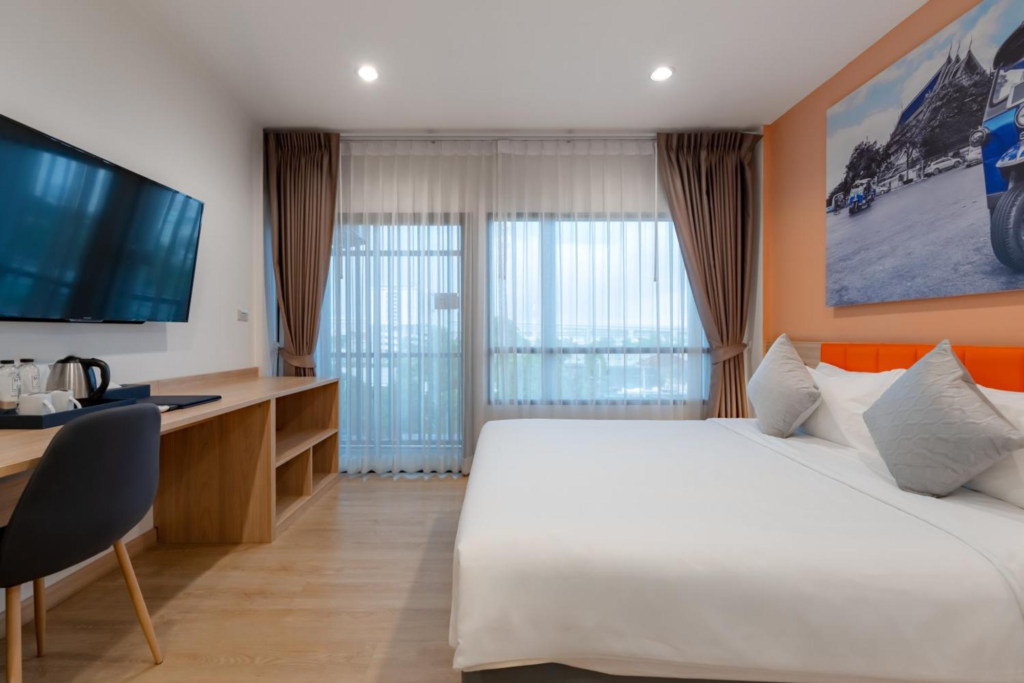 Moji Don Mueang Airport Hotel - Bangkok Buitenkant foto