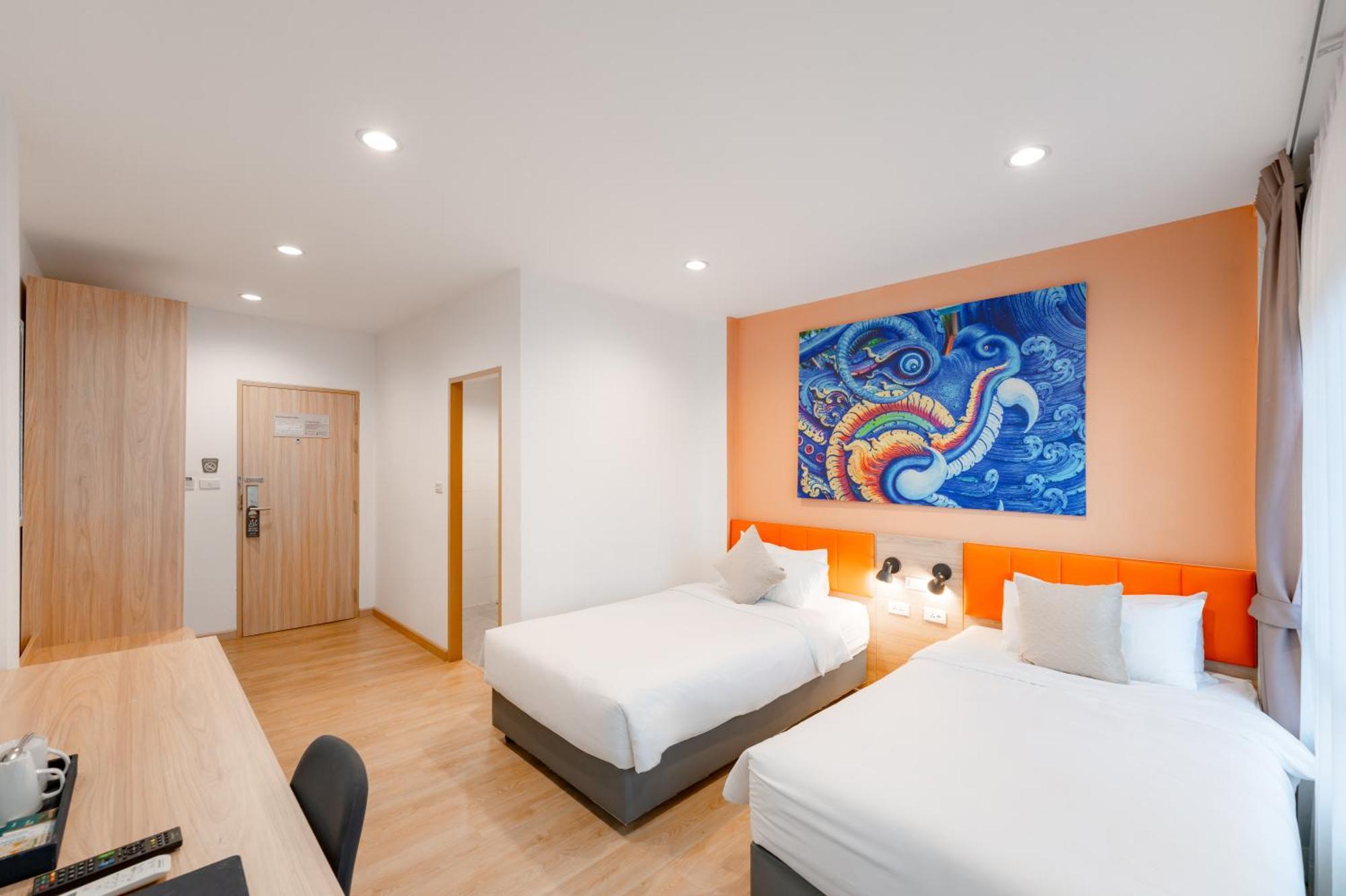 Moji Don Mueang Airport Hotel - Bangkok Buitenkant foto