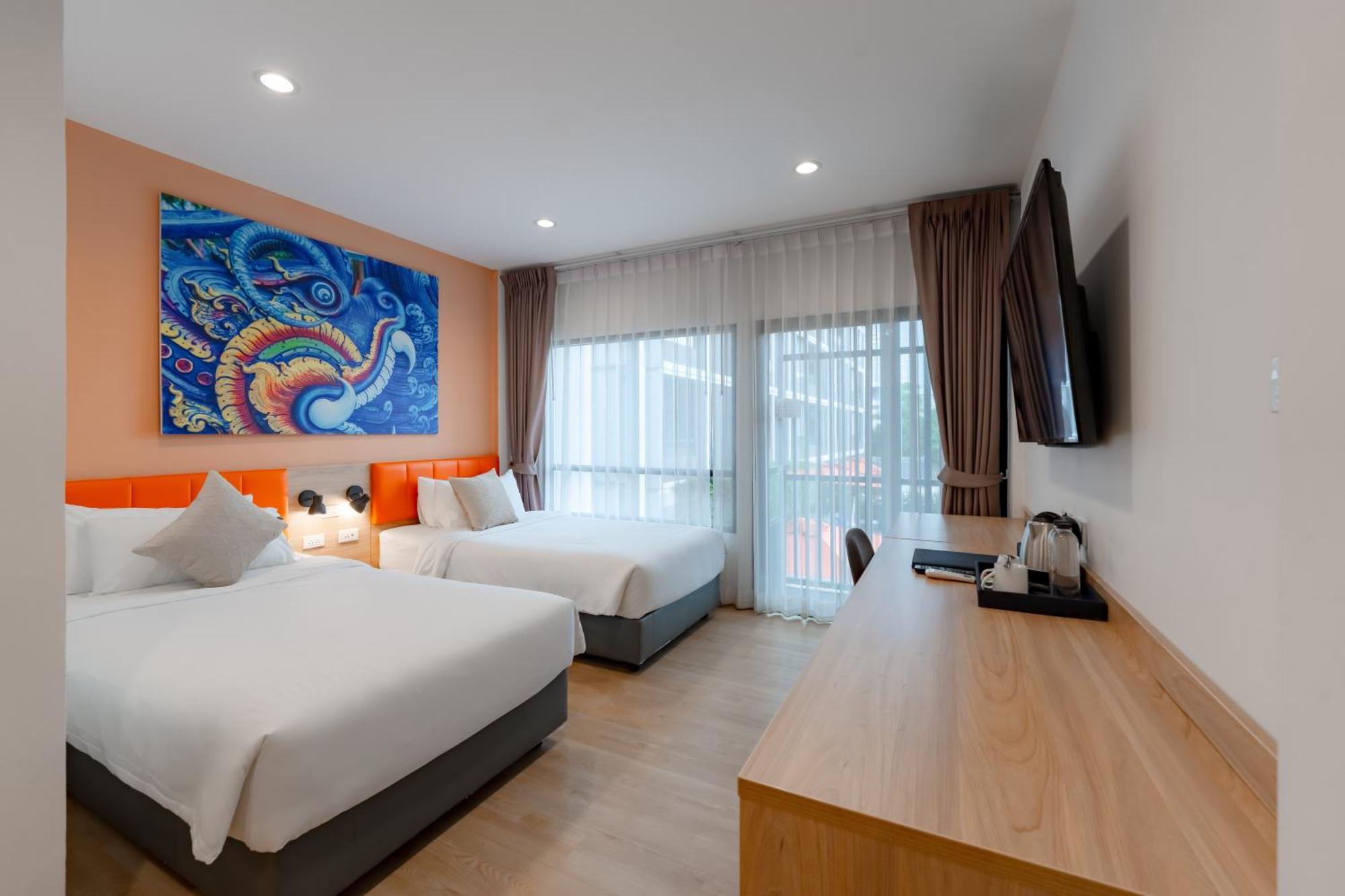 Moji Don Mueang Airport Hotel - Bangkok Buitenkant foto
