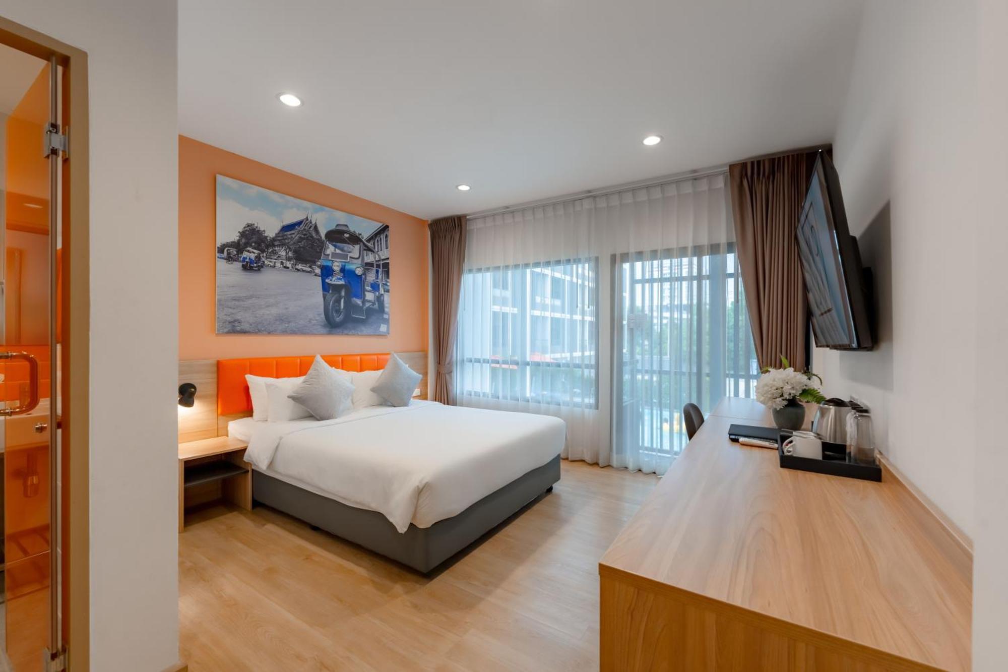 Moji Don Mueang Airport Hotel - Bangkok Buitenkant foto