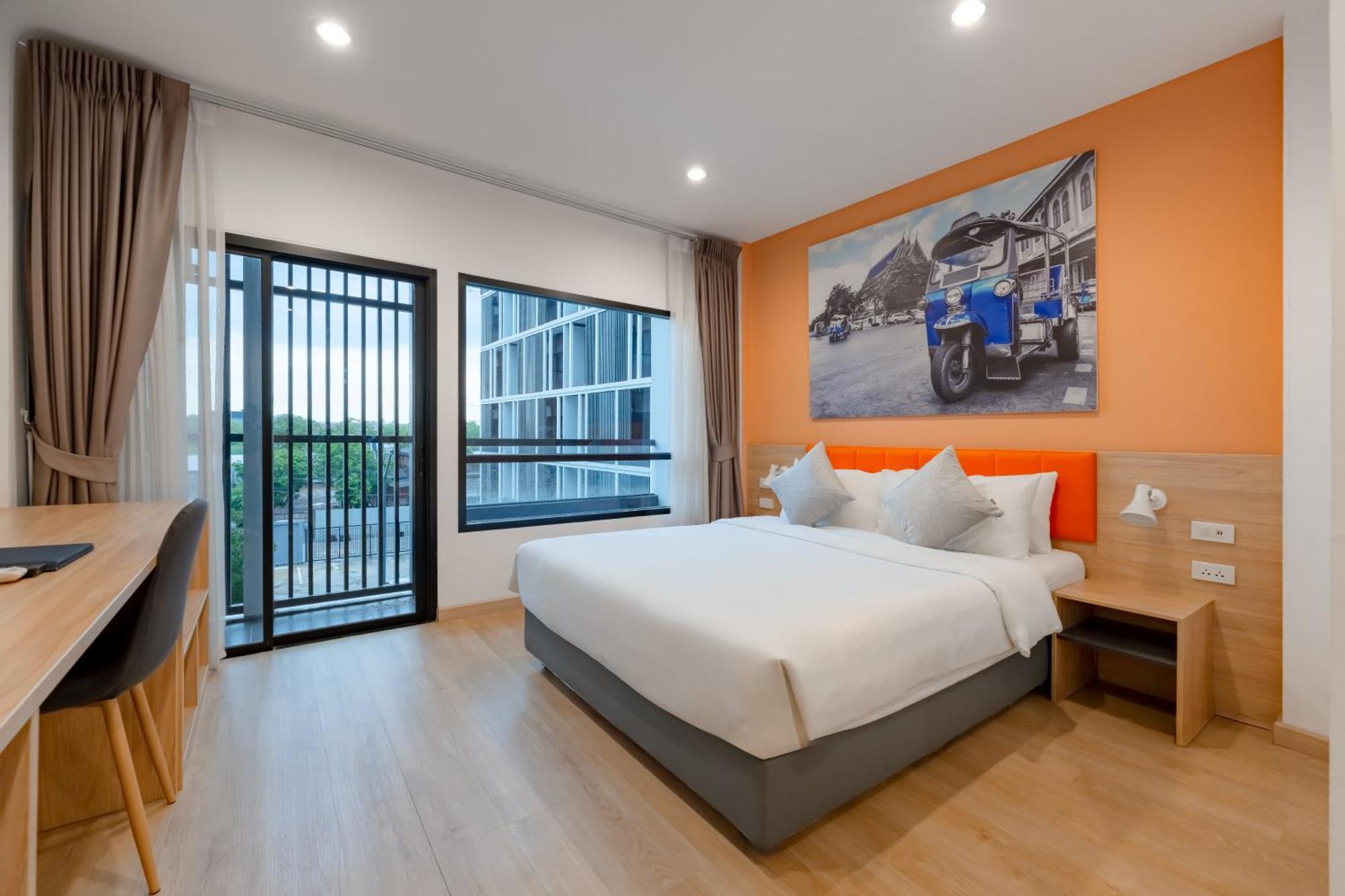 Moji Don Mueang Airport Hotel - Bangkok Buitenkant foto