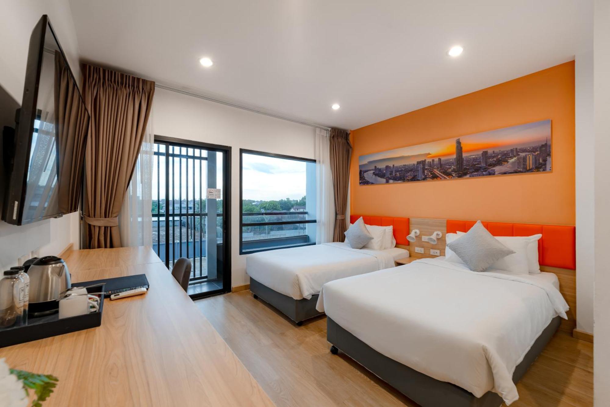 Moji Don Mueang Airport Hotel - Bangkok Buitenkant foto