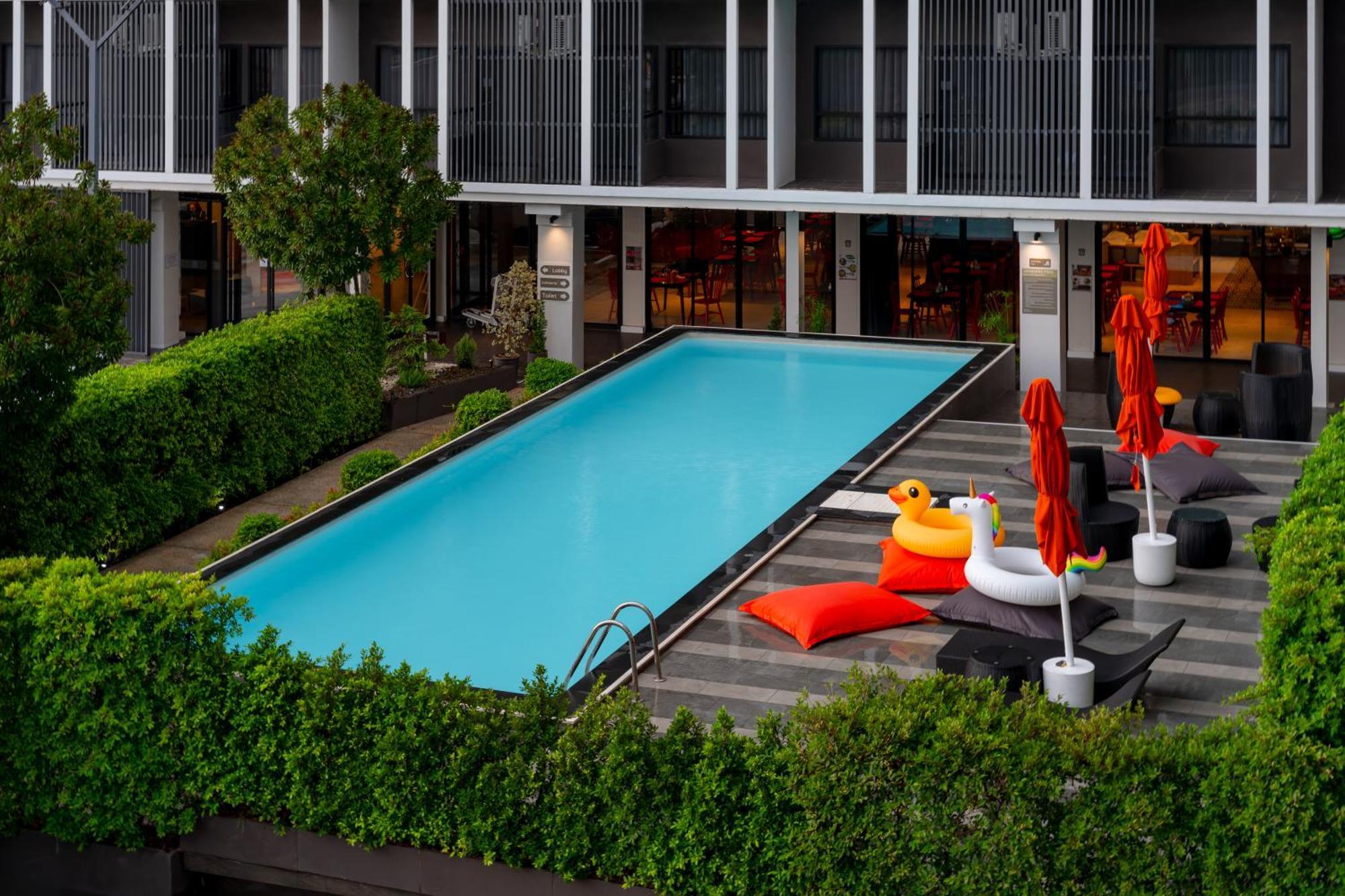 Moji Don Mueang Airport Hotel - Bangkok Buitenkant foto