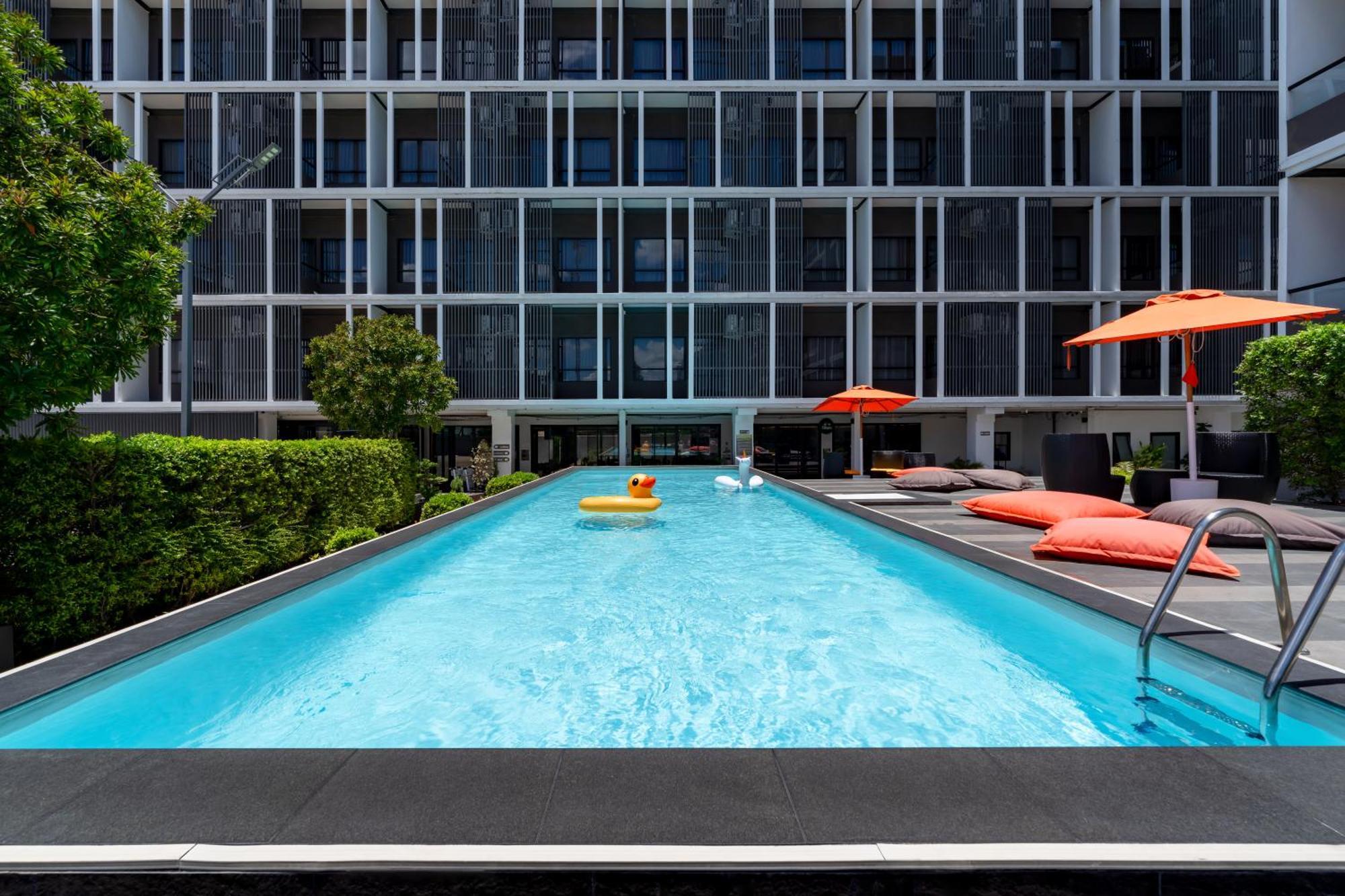 Moji Don Mueang Airport Hotel - Bangkok Buitenkant foto
